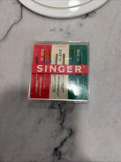 Vintage singer sewing machine needles