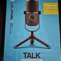 JLab TALK Professional Plug & Play USB Microphone 96kHz/24BIT 4 Directional