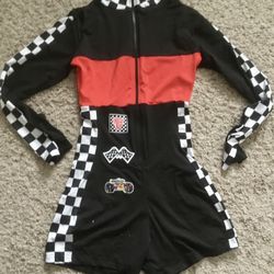 Beauty's Love Speed Race Car Driver Costume Jumper for women racer
