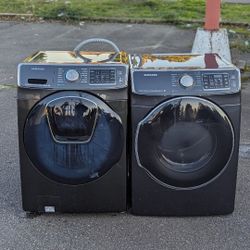 SAMSUNG XL Capacity 4.5 cuft washer and 7.4 cuft Electric Dryer. Works Perfect. 30 Days warranty