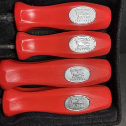 SNAP-ON 70th Anniversary Red Screwdriver Set 