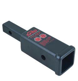 TOPTOW 64408 Trailer Hitch Receiver Adapter 1-1/4" To 2", Extender To 6-1/4" Extension Length