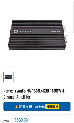 New nemesis amp