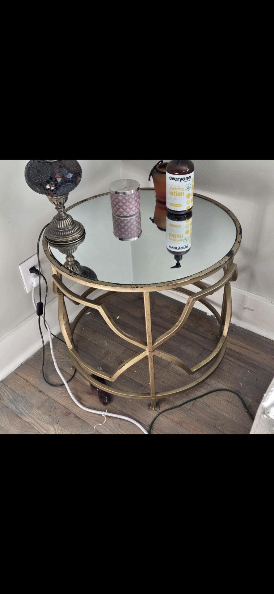Glass Coffee and End Table