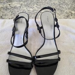 Black And White High Heels