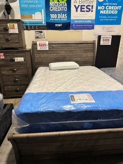 QUEEN BED FOR SALE (AVAILABLE IN KING*) !!NO CREDIT NEEDED !! TAKE IT HOME TODAY!! 🚛 SAME DAY DELIVERY AVAILABLE 🚚 Se Habla Español