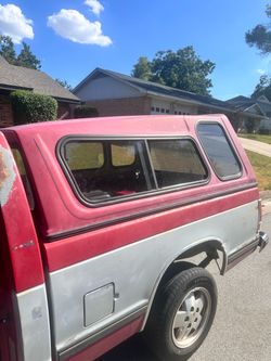 Chevy S 10 fiberglass camper shell/topper