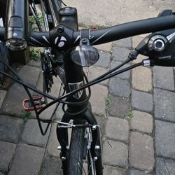Trek Road Bike Black 15 inch frame only ridden a few months