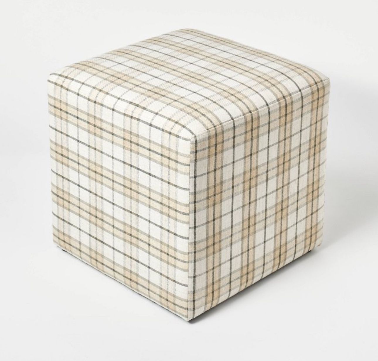 Lynwood Square Upholstered Cube Ottoman - Threshold™ designed with Studio McGee