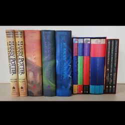 Harry Potter Books + Hogwarts Library Collection