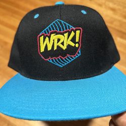 “The Classics” Black Hat w/ “WRK!” Embroidery 