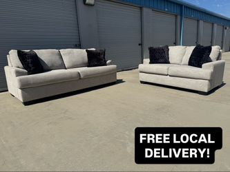 FREE DELIVERY || Ashley’s Furniture Sofa & Loveseat Couch Set