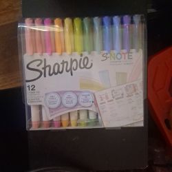 Sharpie S- N ote 12 Chisel Tip Markers
