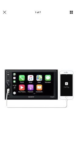 Sony xav-ax1000 apple CarPlay double din car stereo with installation