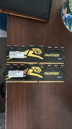 2 8gb Apacer panther ram sticks