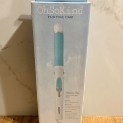 NEW Conair Ohsokind 1” Silicone Clip Curling Iron 