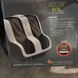 Human Touch, Heavy Duty Foot Massager 200 Like Brand New With Heat And Vibration