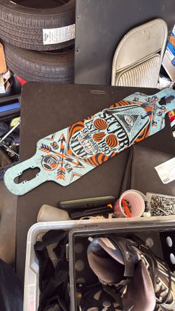 Sector 9 38” Longboard Skull Picture