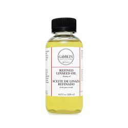 Gamblin Refined Linseed Oil 4.2 Fl. Oz. 