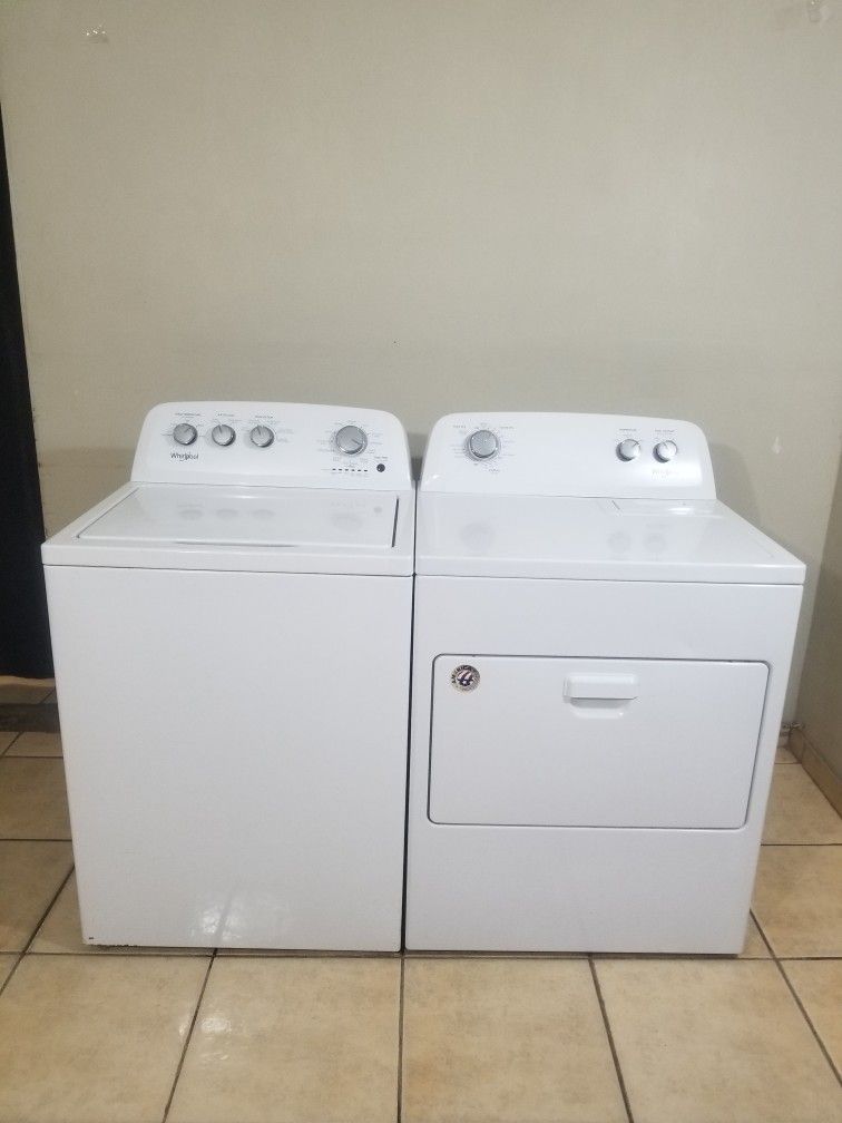 Whirlpool washer And Gas Dryer Free Deliver And Install 3 Month warranty