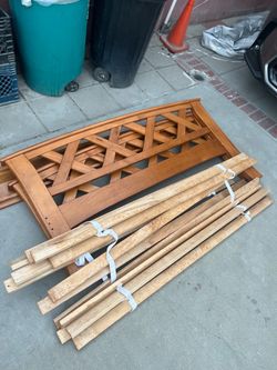Full size bed frame