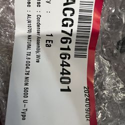 Condenser Assembly Wire