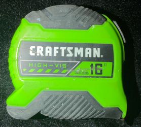 Craftsman tape measure