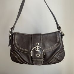 Coach Chocolate Brown Mini Soho