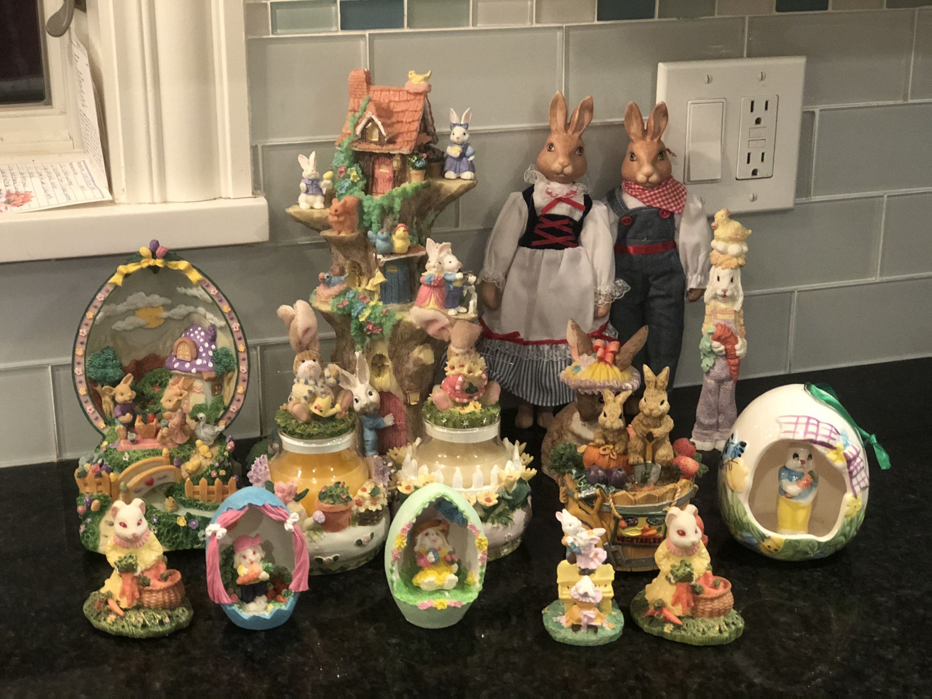 Easter Bunny Decorations Collection