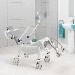 Shower Wheelchair Aquatec Ocean Ergo Dual VIP/ Commode chair 