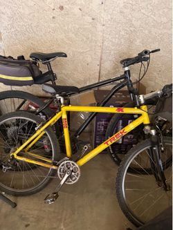2 trec mountain bikes
