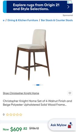 New in box counter chairs