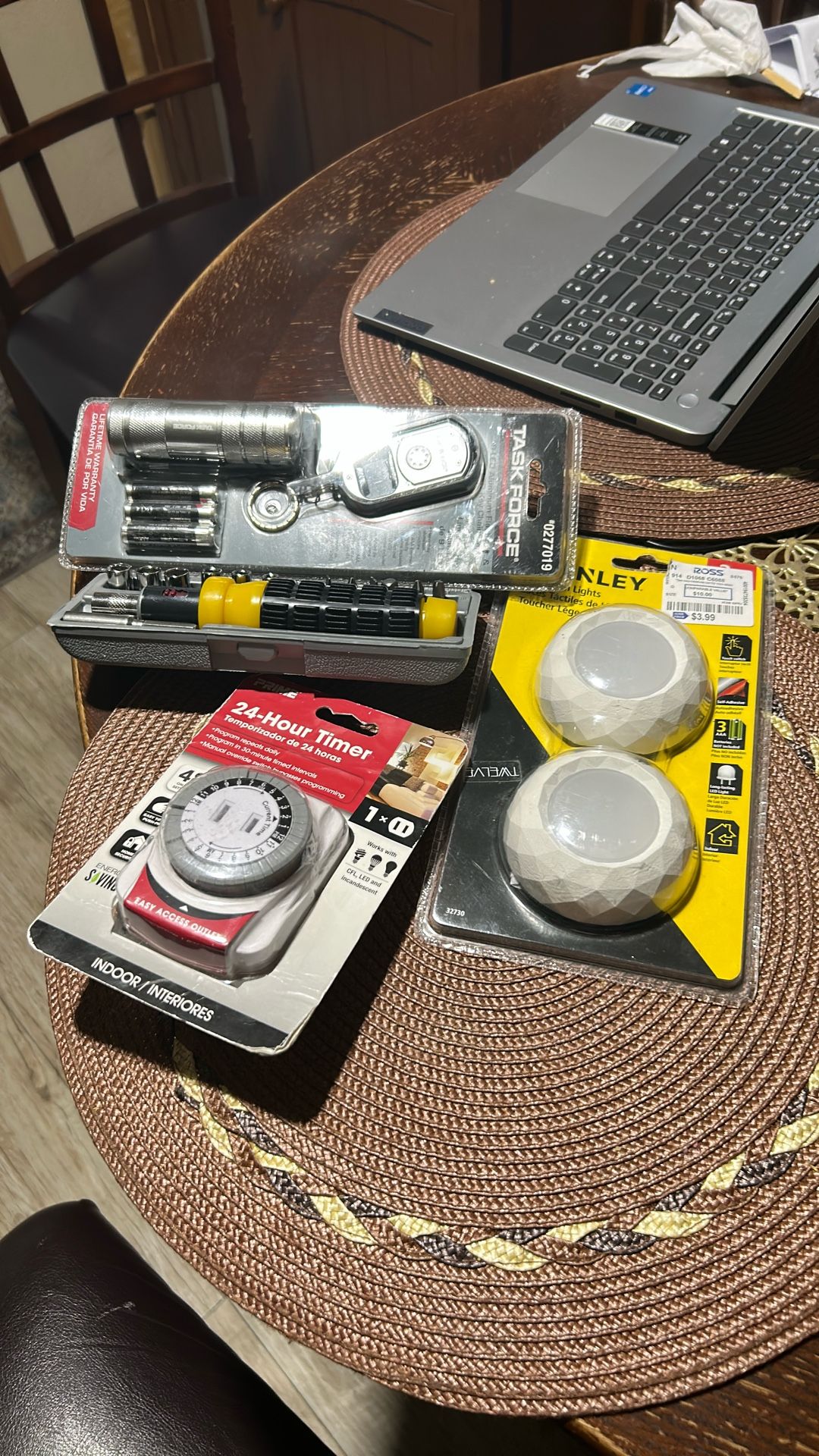 Timer,tools & Lights