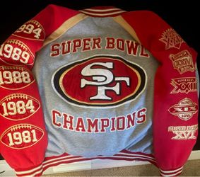 49ers Superbowl Letterman Jacket