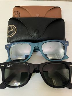 2 Pairs Of Ray Ban Wayfarer