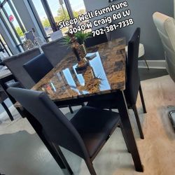 👉 5pc Dining Table Chairs 👉Furniture Sectional, Queen Bedroom, Bunk Beds Avail 