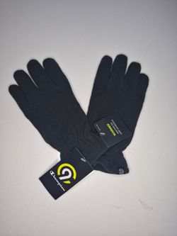 NWT Champion Smartdri Boys Black/ Green Gloves Size: 8/16
