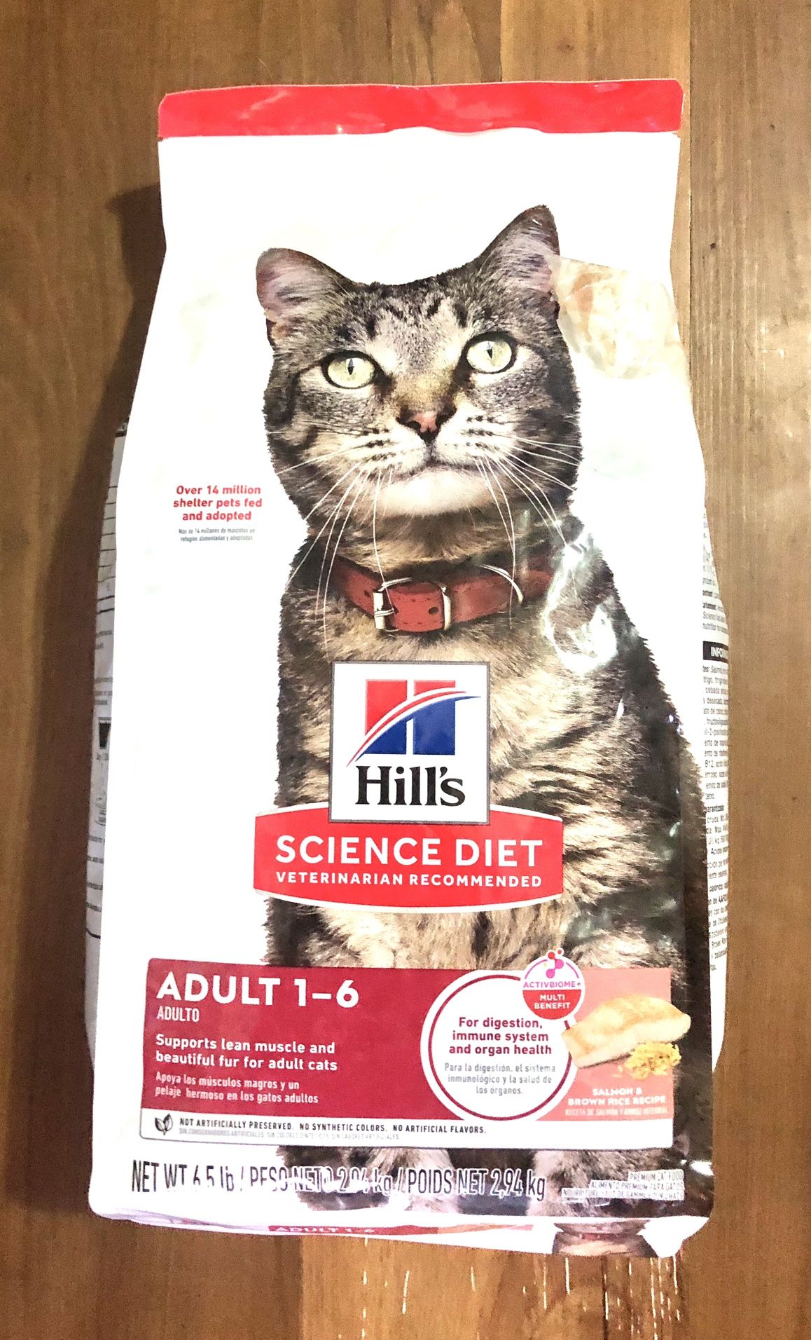 Cat Food 6,5 Lbs Bag 