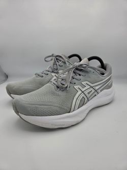 Mens ASICS GT-2000 14 ATC sneakers Grey/Pure Silver colorway. Sz 9