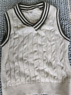  Gap Toddler Boys Knit Vest Size 4