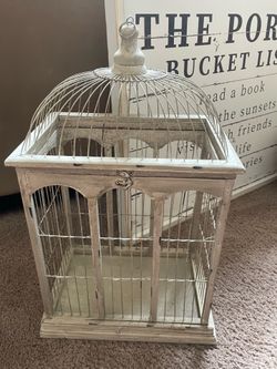 Birdcage decor