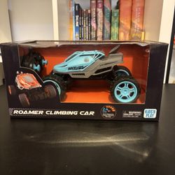 Roamer Climbing Car , Blue , Wireless RC action 