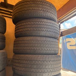 255/65/17 four tires used