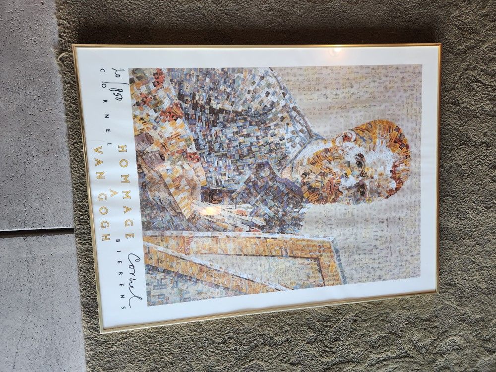 Hommage Van Gogh Limited Edition Signed Poster