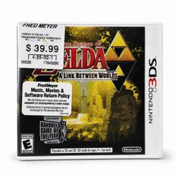 Sealed! Legend of Zelda: A Link Between Worlds - Nintendo 3DS