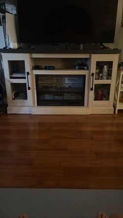Electric Fireplace TV Stand Console