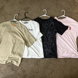 4 Oversized designer Shirts ( Check Description)