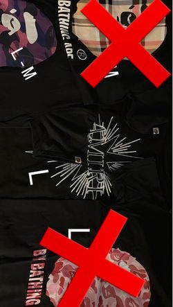 Bape amiri black