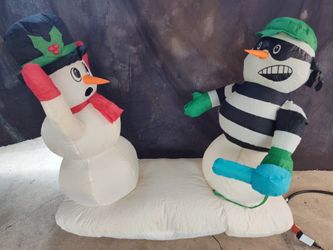 Snowman 4ft Christmas Blow Up 