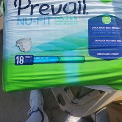 18 pack of diapers large